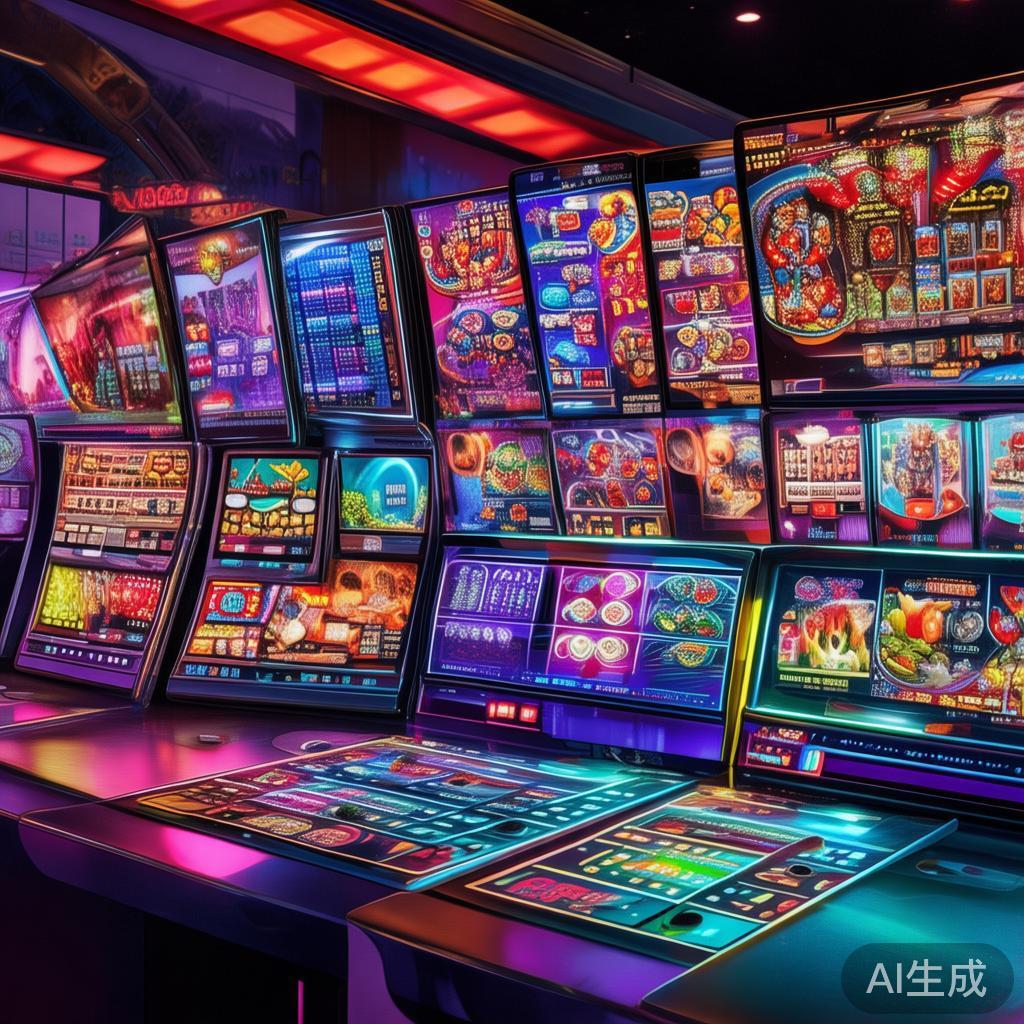 经典电子游戏依然是平台的主打。比如，老虎机游戏以其